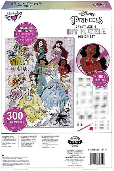 Disney Princess Fashion Angels Crystalize It! DIY Puzzle Design Kit
