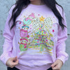 Snowman Tree Graphic Crewneck