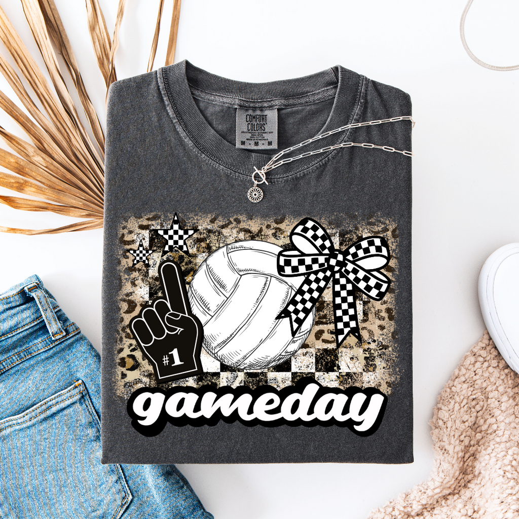 Game Day Volleyball Graphic Tee