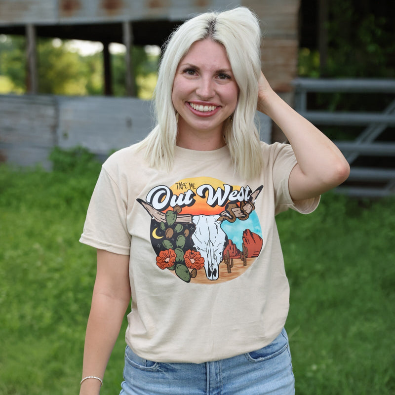 Take Me Out West Graphic Tee