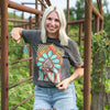 Flamin Mama Concho  Graphic Tee