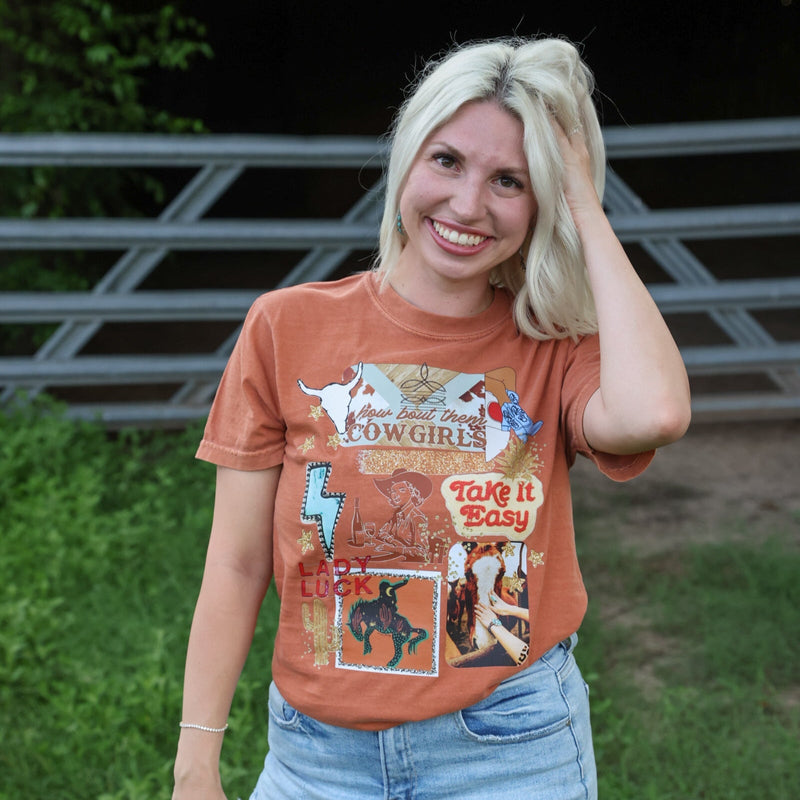 How Bout Them Cowgirls Graphic Tee