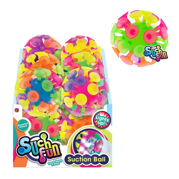 Light Up Suction Cup Ball