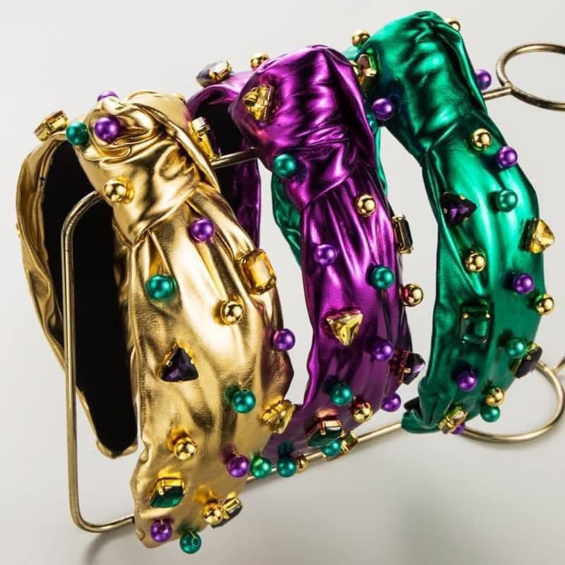 Mardi Gras Headband