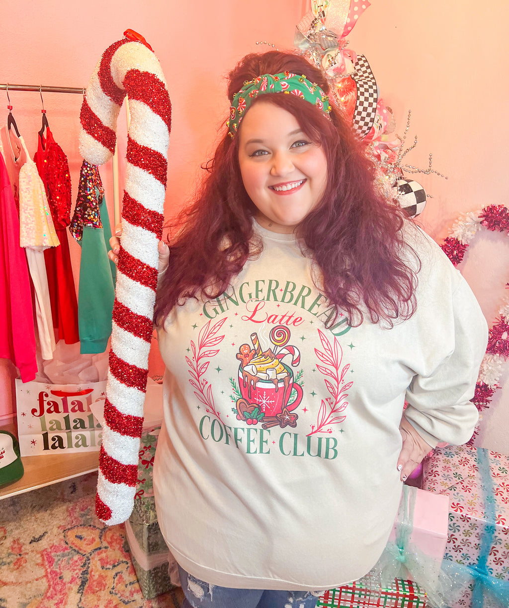 Gingerbread Latte Coffee Club Sweatshirt