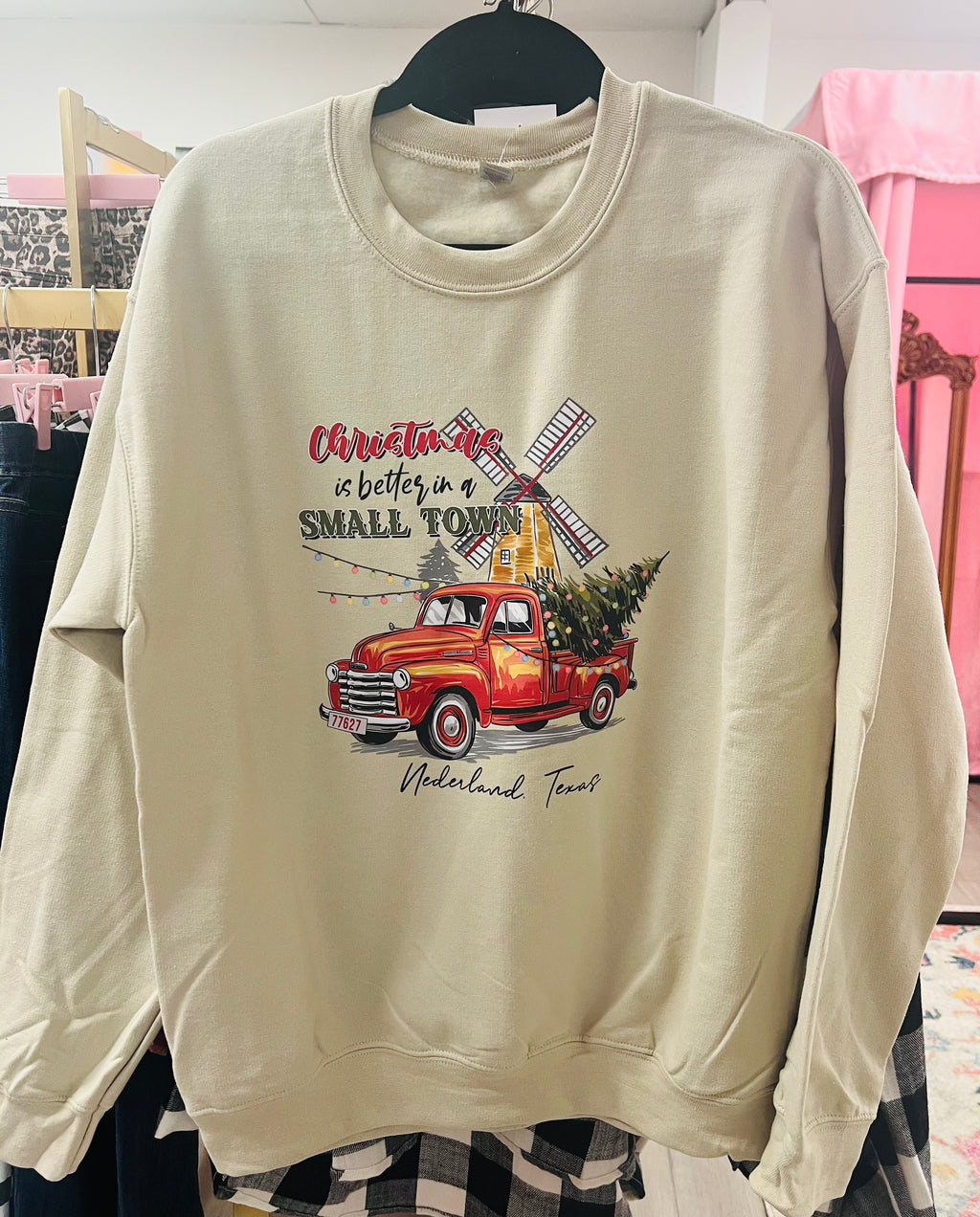 NEDERLAND Christmas is Better in a Small Town SWEATSHIRT