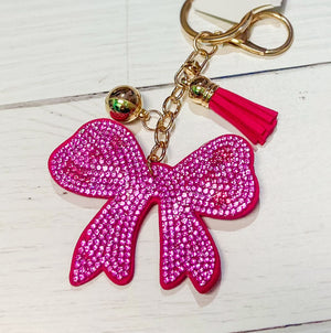 Bling All Day Puffy Shape Keychain