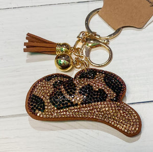 Bling All Day Puffy Shape Keychain