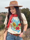 PREORDER Callie Ann Howdy Bluebonnet Bella Canvas Tee