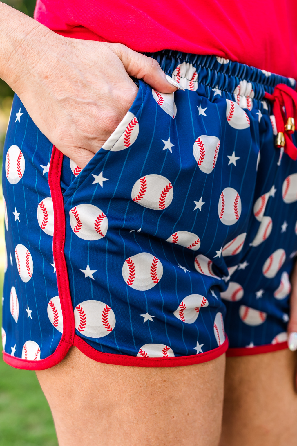 PREORDER - Out of Your League Baseball - Jess Lea Everyday Shorts