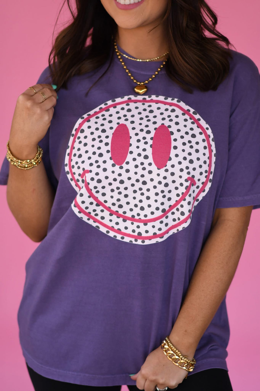 PREORDER Spotted Smile Comfort Colors Tee