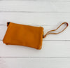 Fall Ready Vegan Leather Wristlet & Crossbody Bag