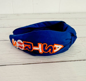 Astros Beaded Headband