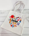 Teacher Style Cotton Tote Bag