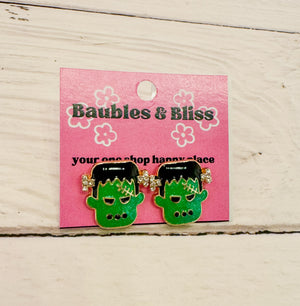 Frankenstein Stud Earrings