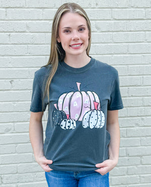 Polka Dot & Ghost Pumpkins Pepper Tee