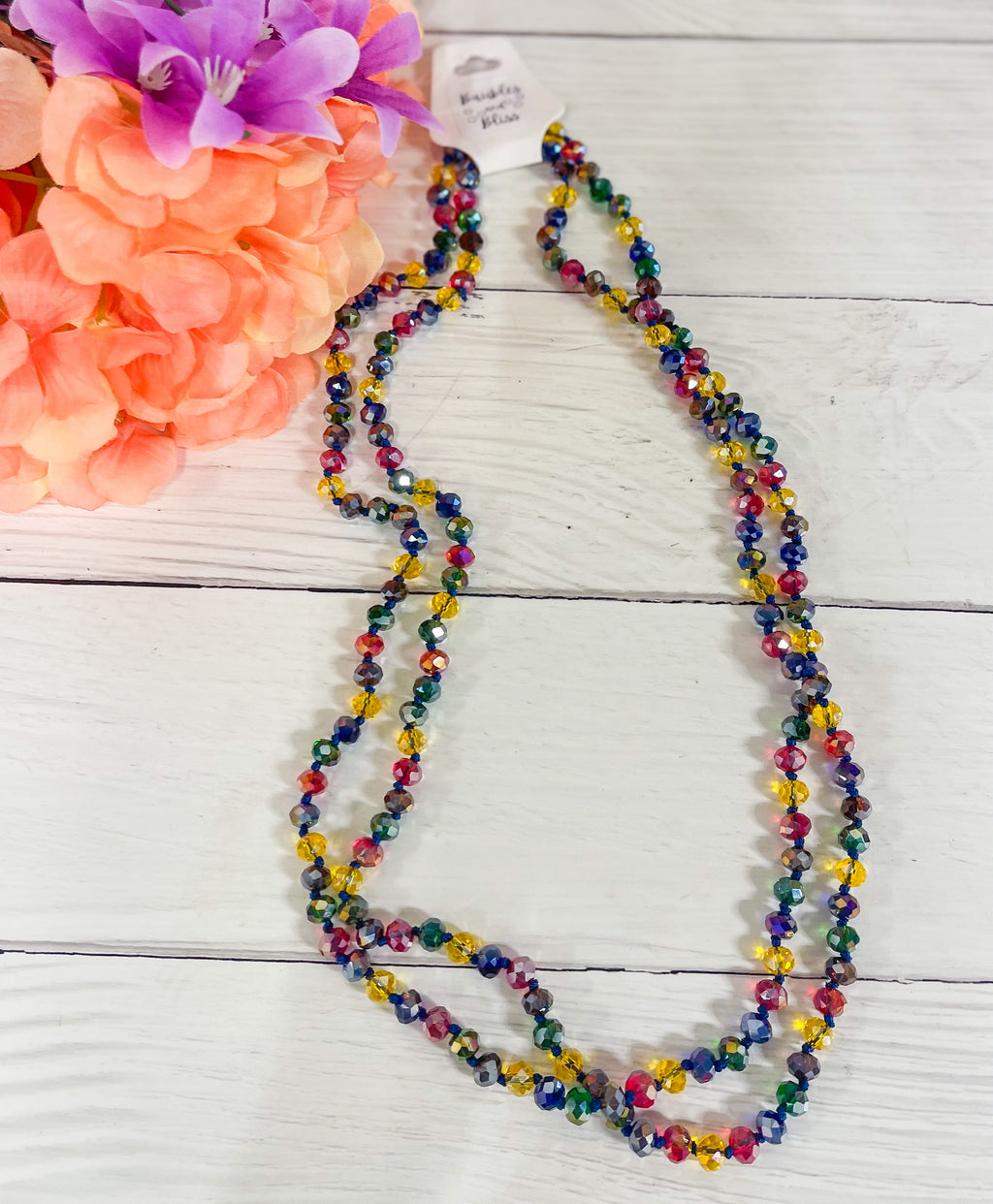 Bejeweled - Beaded Necklace 60"
