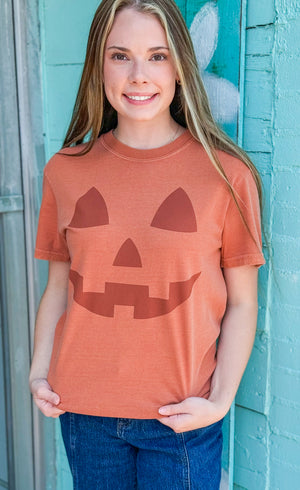 Monochrome Pumpkin Tee