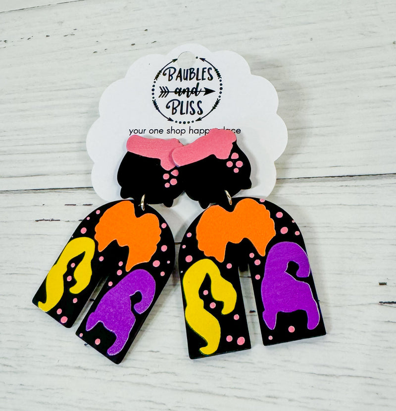 Hocus Pocus Icon Earrings