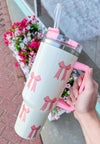 All About The Bow 40oz Tumbler w/ Handle