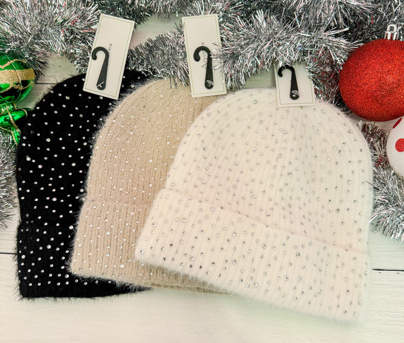 Sparkle in the Season Bling Super Soft Beanie