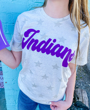 Indians on Star Printed Tee