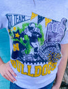 Go Team Bulldogs Ash Tee