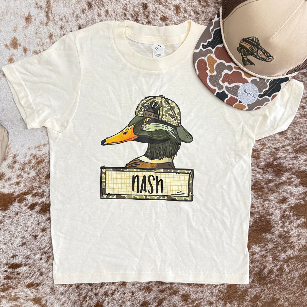 Custom Duck Graphic Tee YOUTH