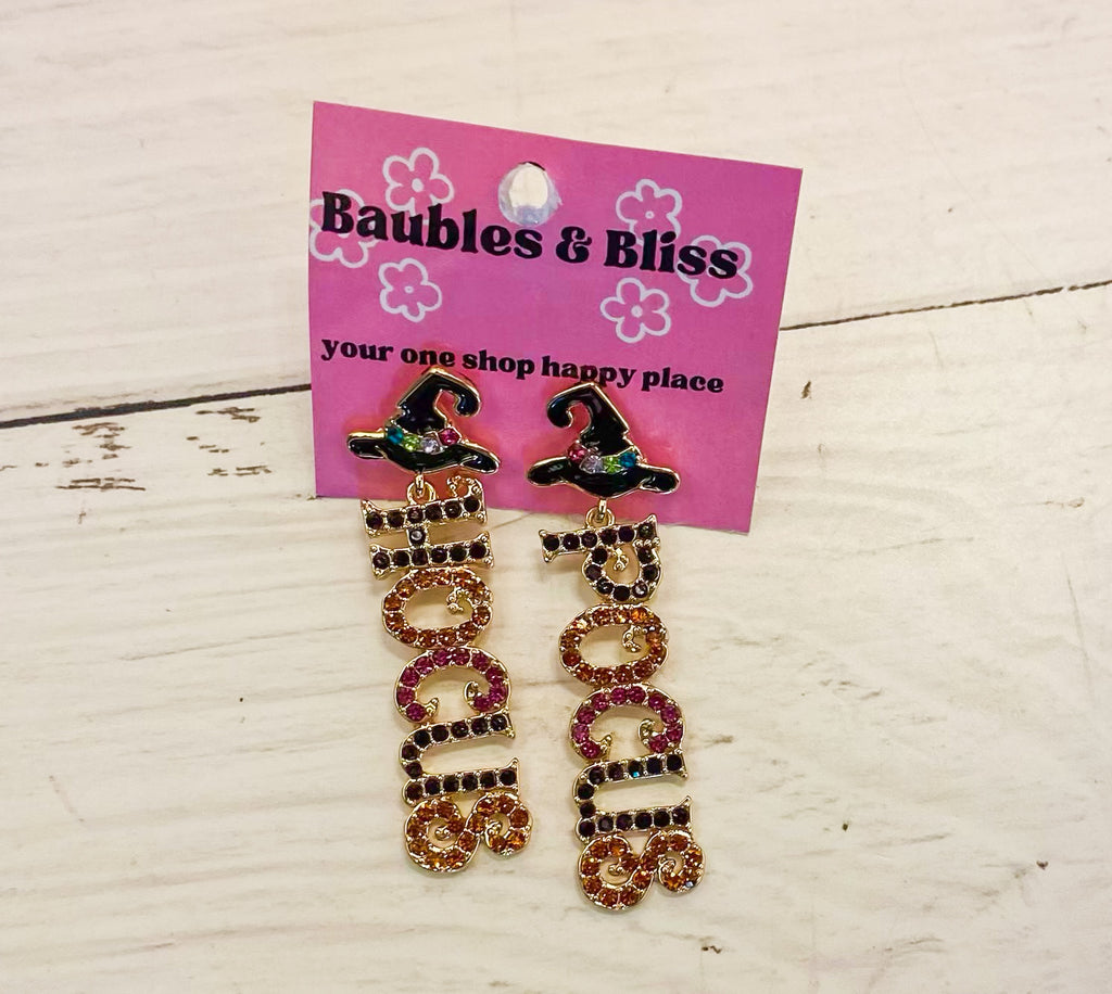 Hocus Pocus Bling Earrings