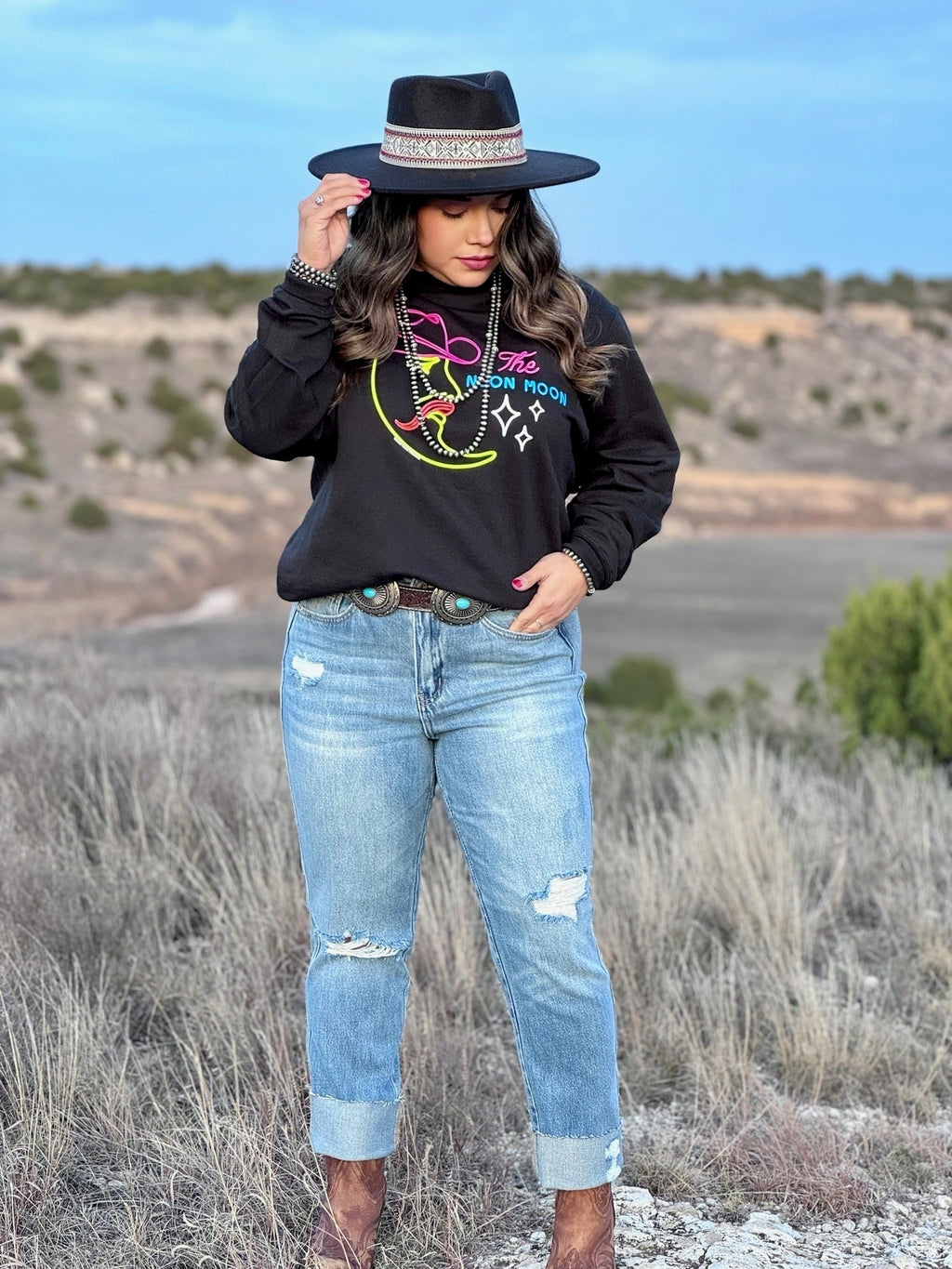 Neon Moon Sweatshirt
