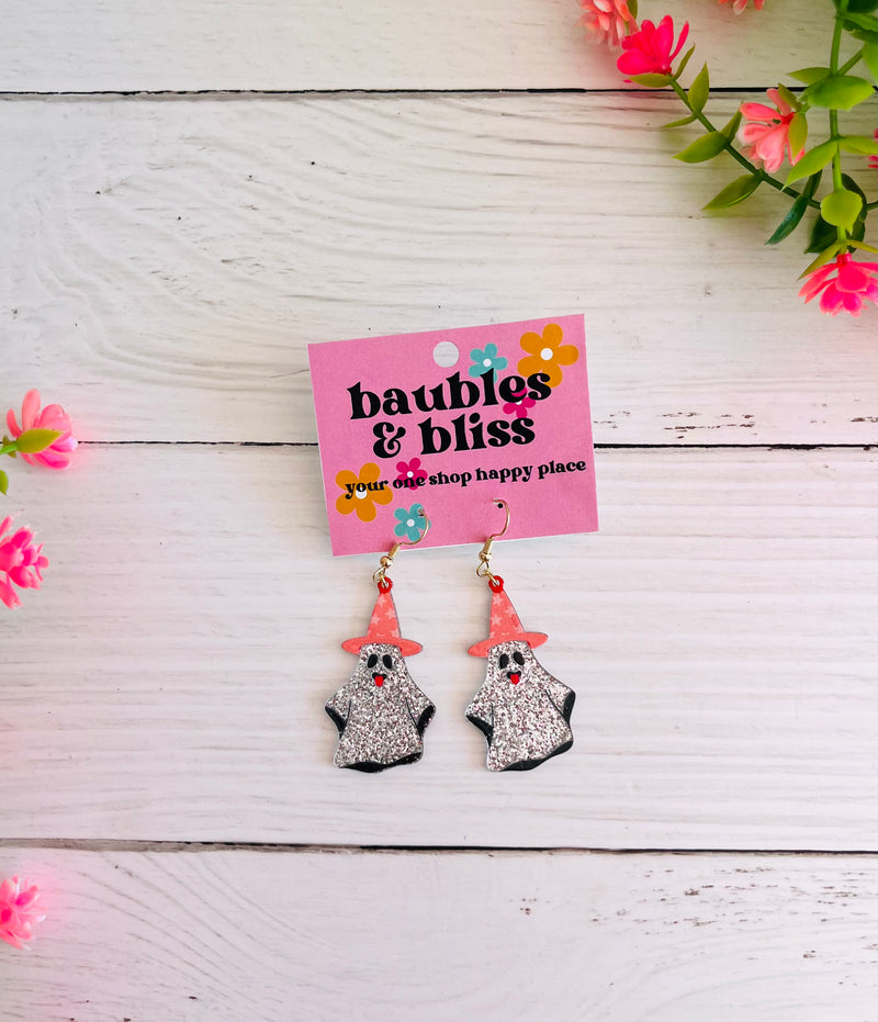 Glitter Ghoul Earrings