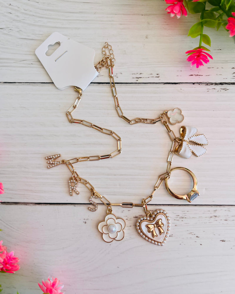Wedding Day Charm Necklace