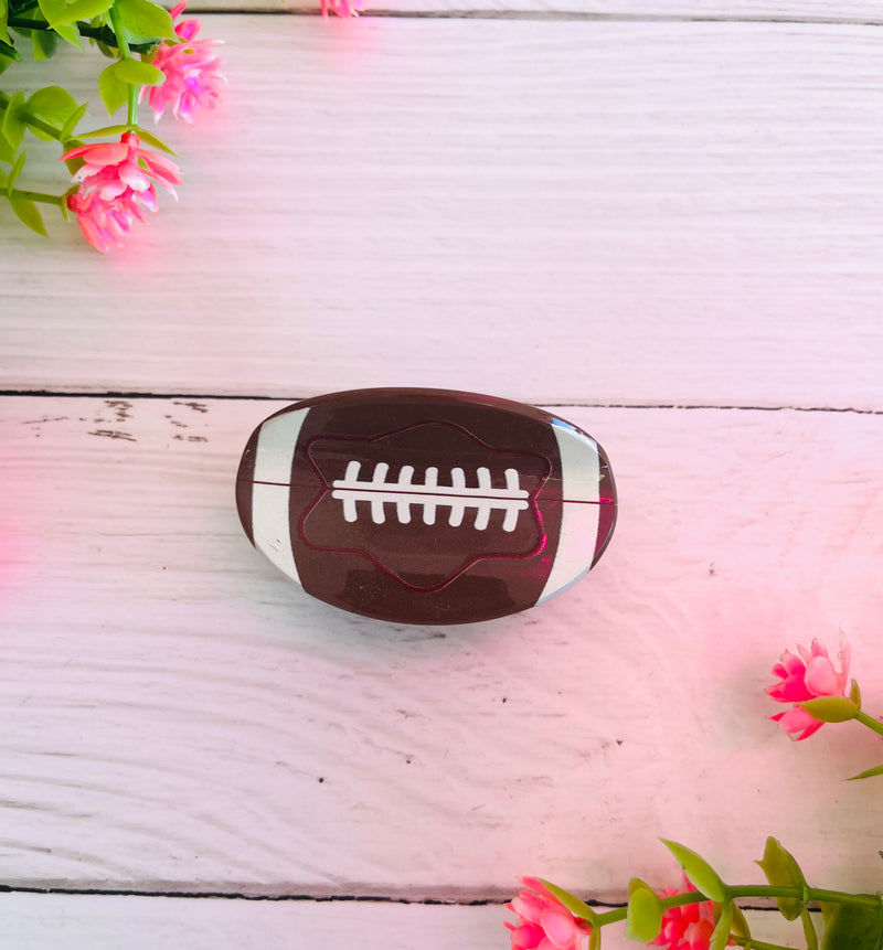 Football Hair Claw Clip