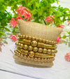 Class Act Metal Bead Bracelet Stack