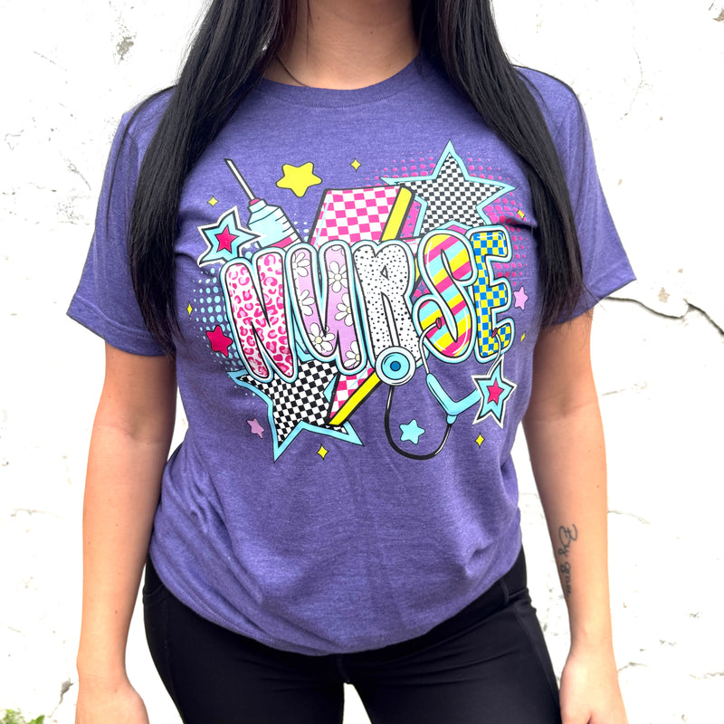 Retro Nurse Graphic Tee