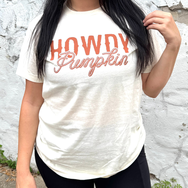 Howdy Pumpkin Rope Graphic Tee