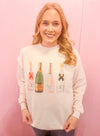 Sweetheart Champagne Pale Pink Sweatshirt