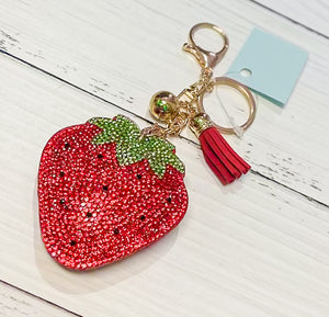 Bling All Day Puffy Shape Keychain