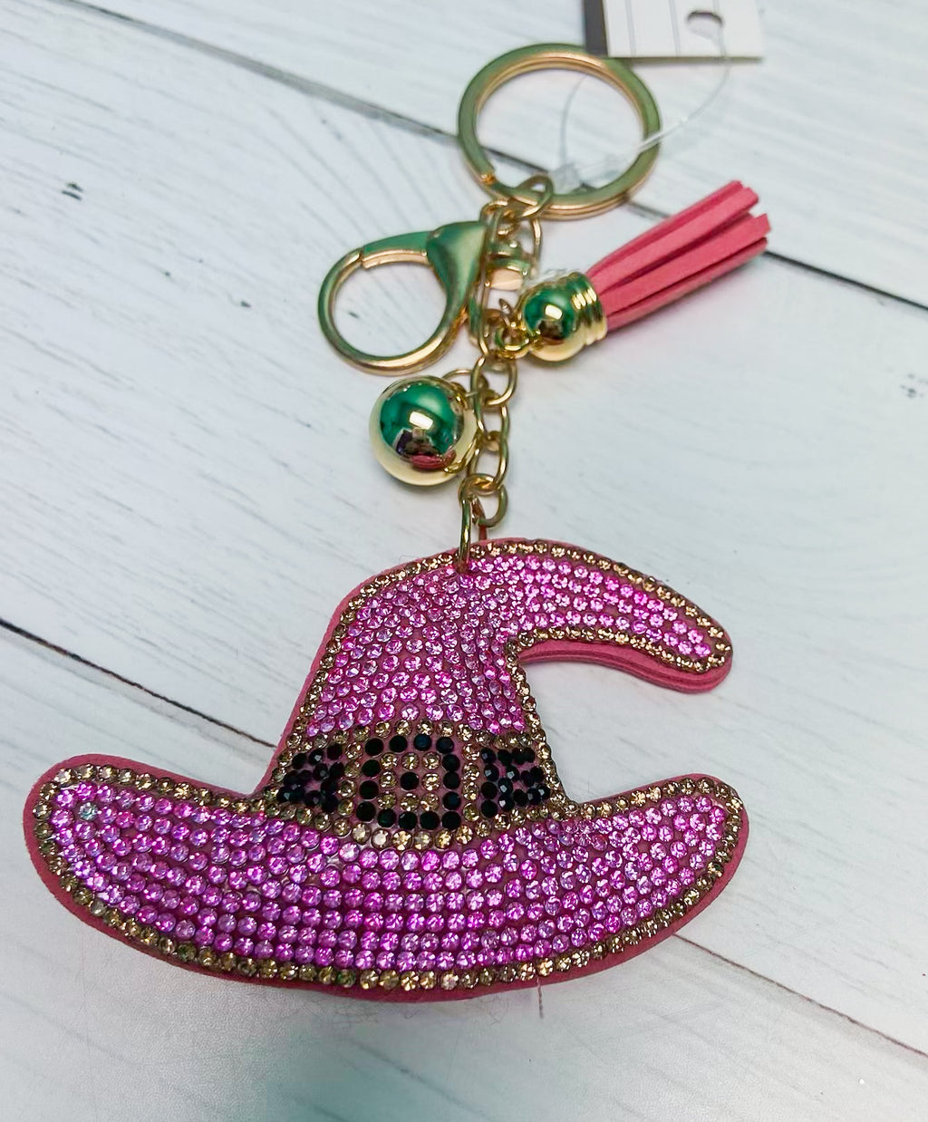 Spooky Season Puffy Bling Keychain