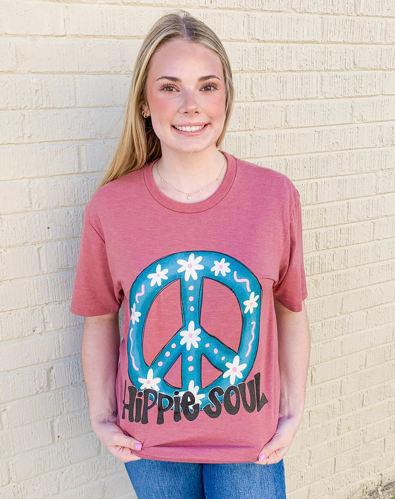 Hippie Soul Peace Sign Tee