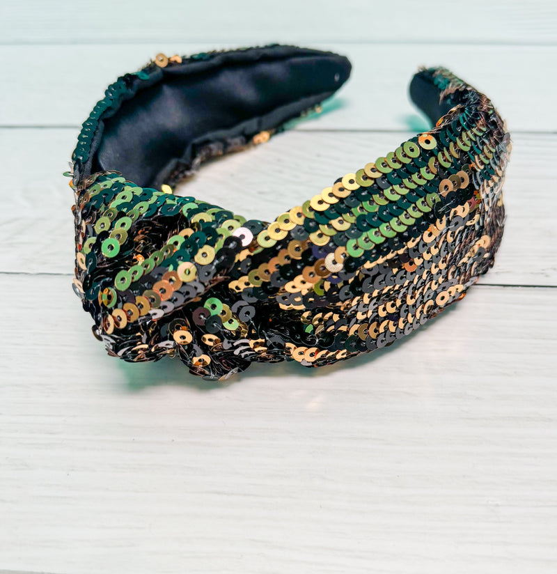 Sequin Spirit Stripe Headband