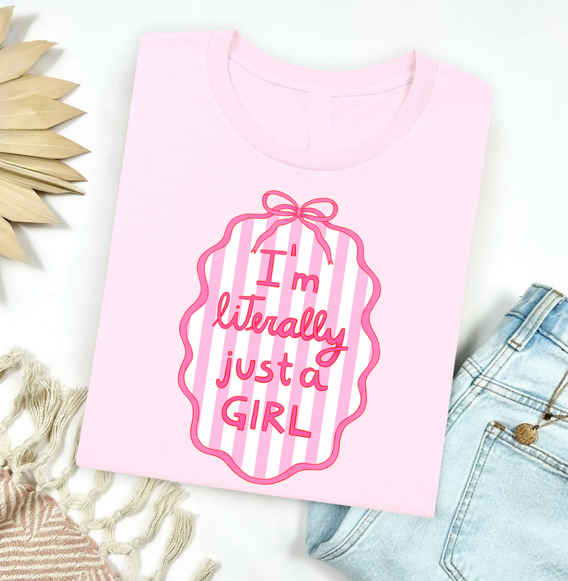 Just a Girl Graphic Tee