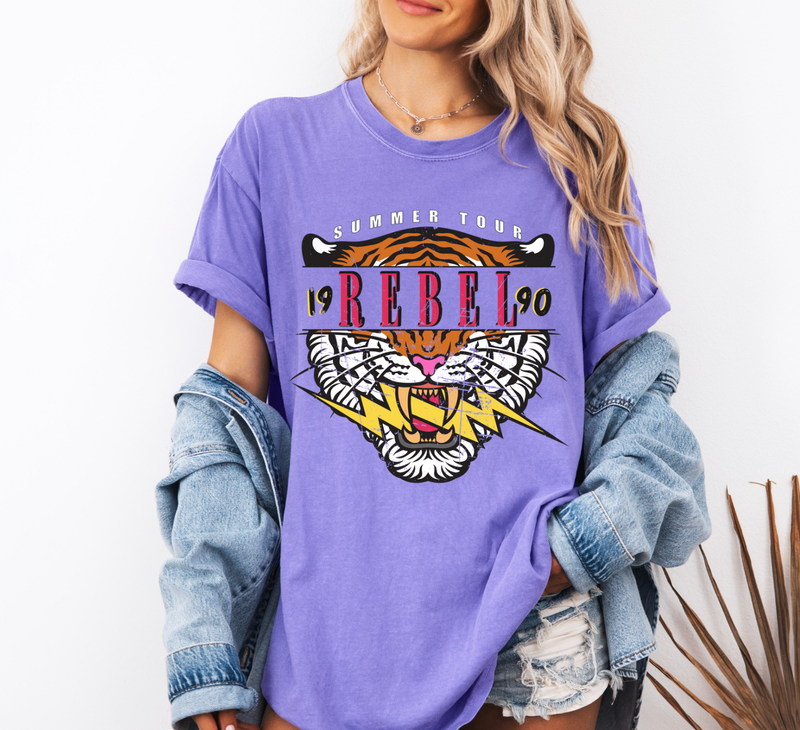 Rebel Tiger 1990 Graphic Tee
