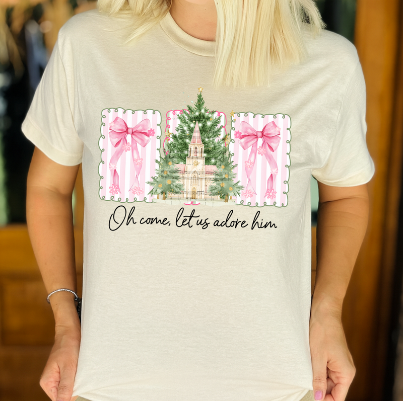 Adore Him Trio Graphic Tee *PINK FRIDAY*