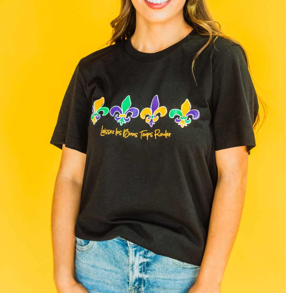 Laissez Les Fleur De Lis Tee