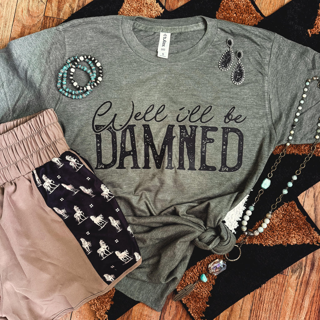 FestiviTees Women - Apparel - Shirts - T-Shirts Well I'll Be Damned Soft Graphic Tee