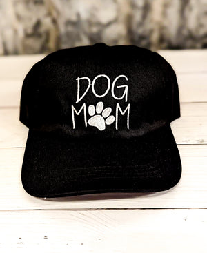 Dog Mom Black Hat