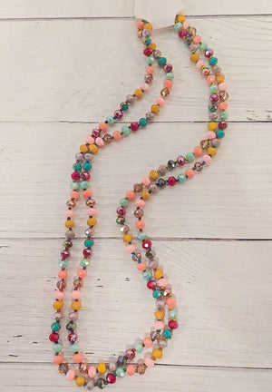 Spring Fever - Beaded Necklace 60"