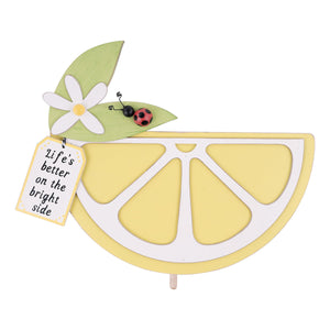 Lemon Bright Side - Welcome Board Topper