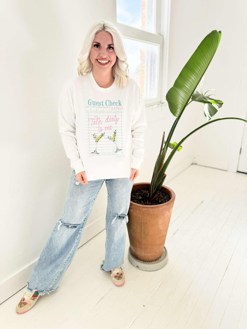 PREORDER Talk Dirty To Me Martinis Sweatshirt